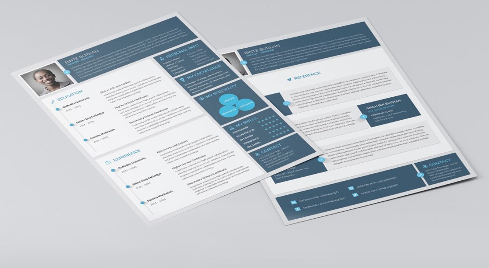 material resume resource