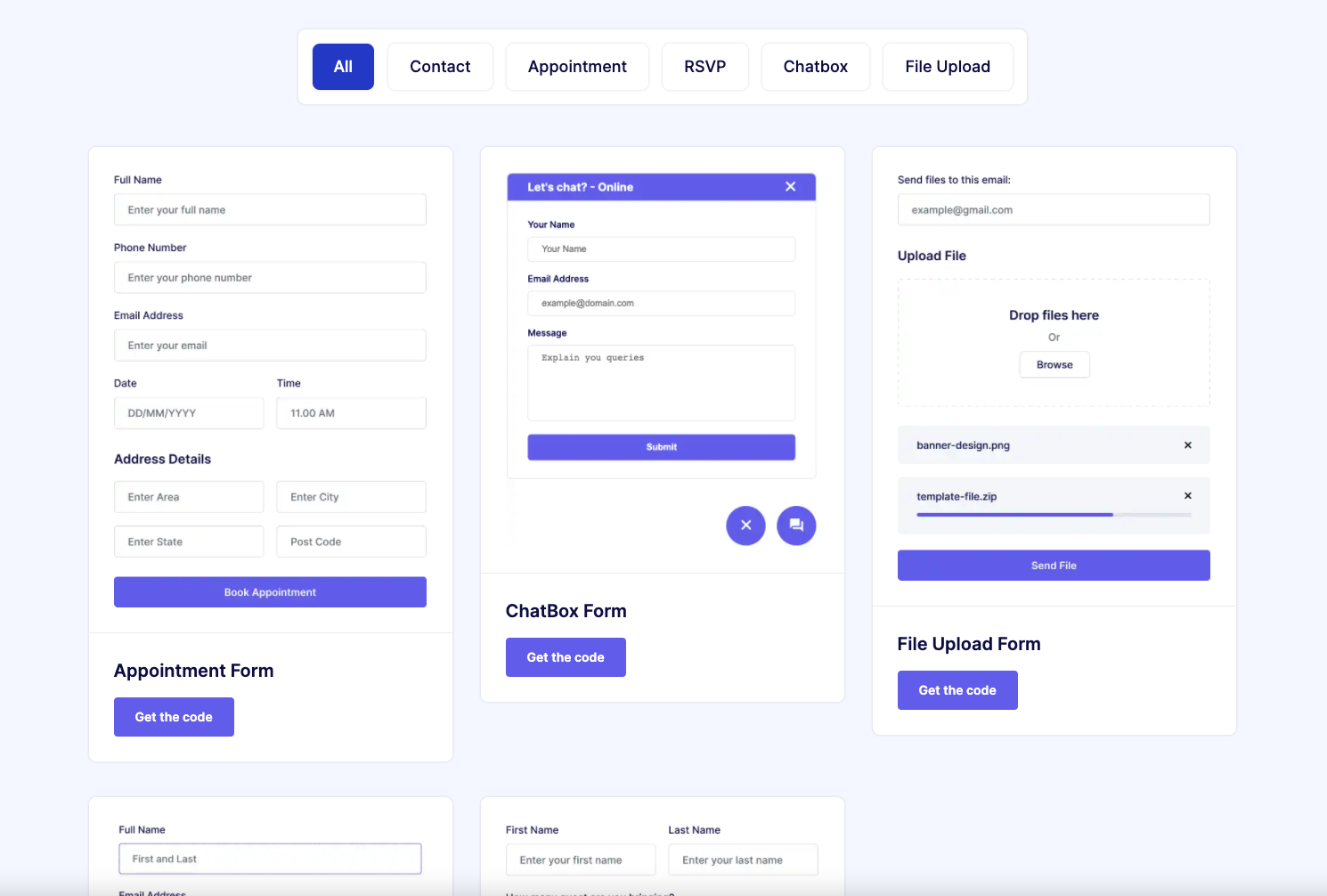 Formbold - Form Templates