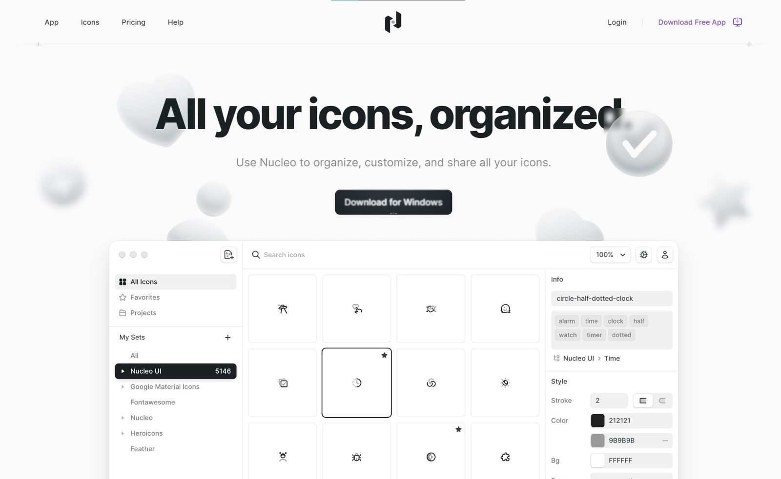 nucleoapp - Free Font Awesome Alternatives