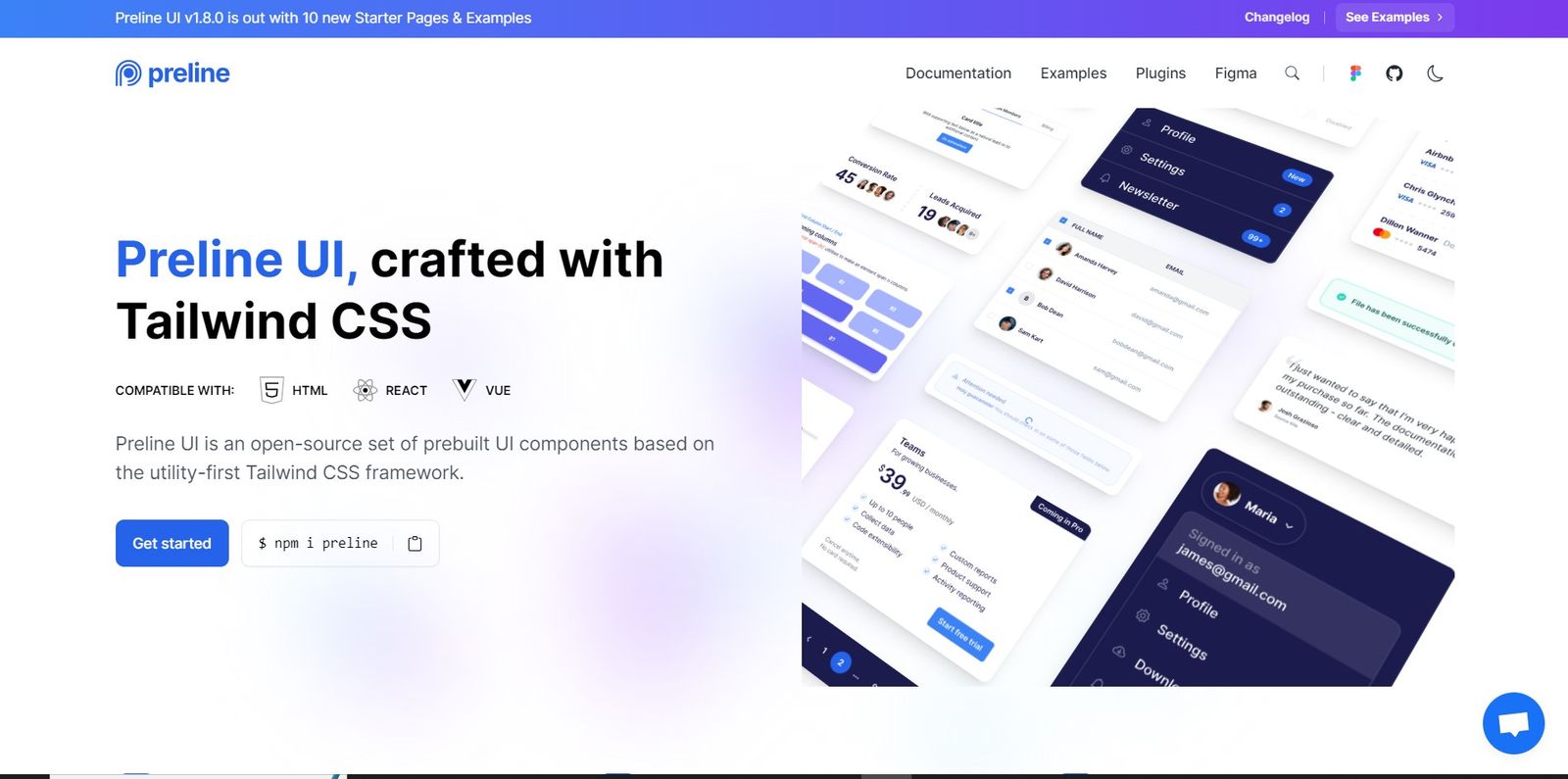 Preline UI