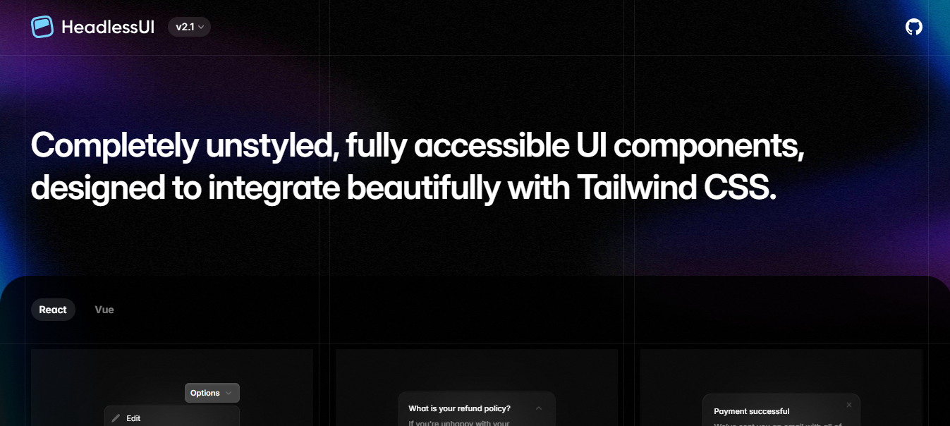 Headless UI React