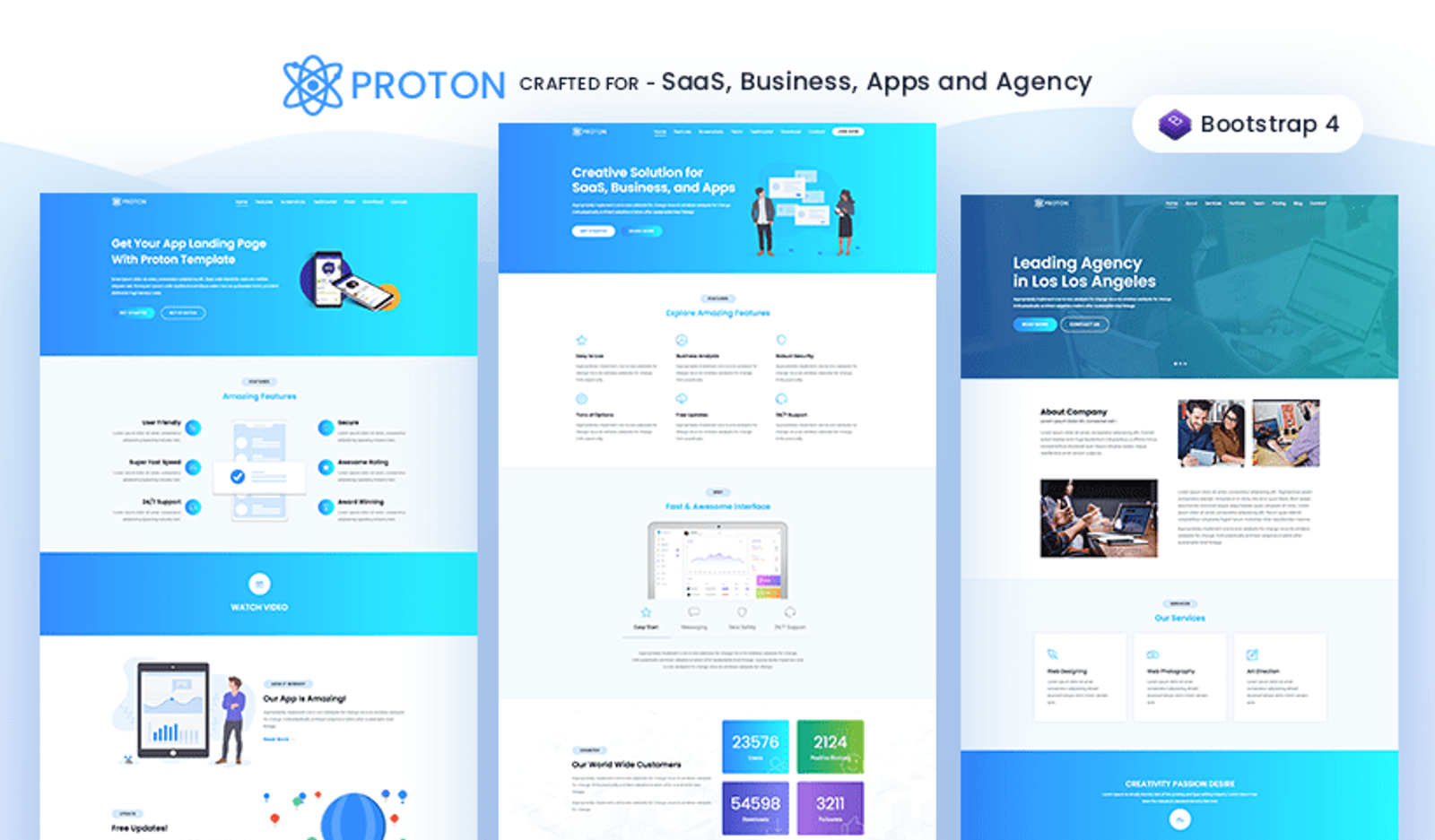 Proton - SaaS Template