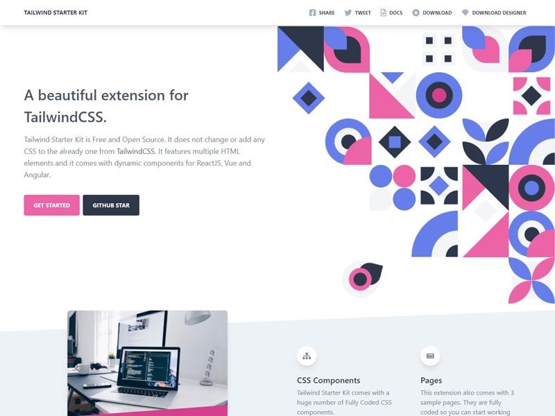 screenshot www.creative tim. 1