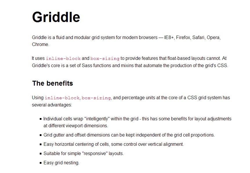 8. Gridle