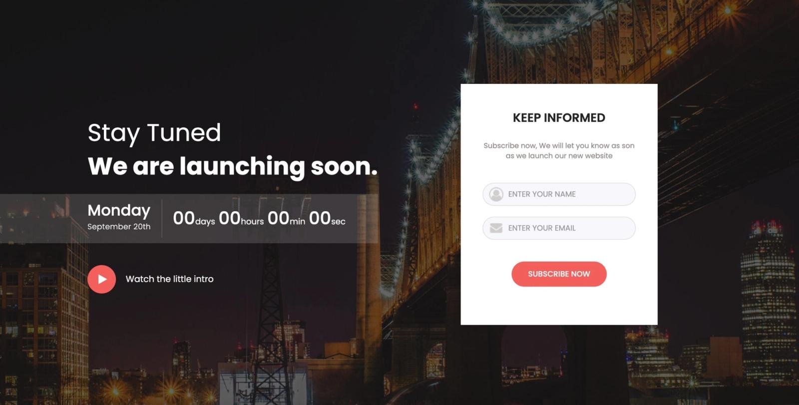 Stay Tuned - Coming Soon