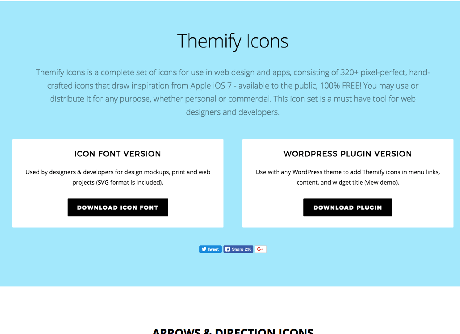 Themify Icons – Free 320+ Handcrafted Icons