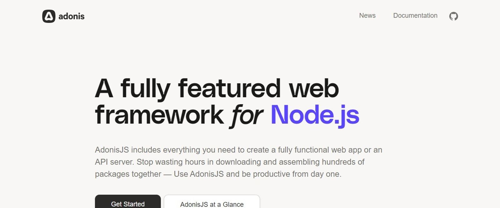 AdonisJs 