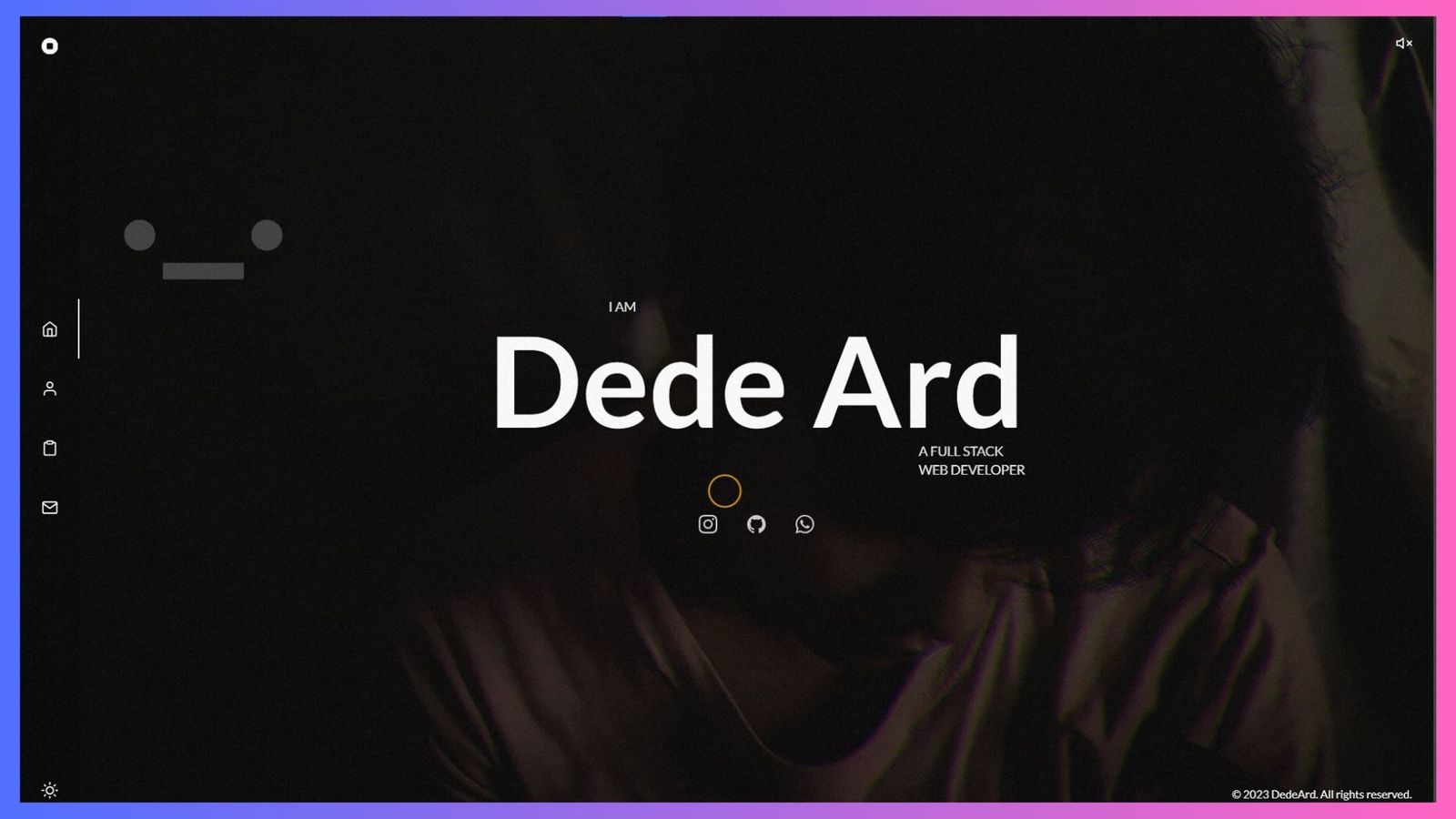 Dedeard Personal Portfolio Template