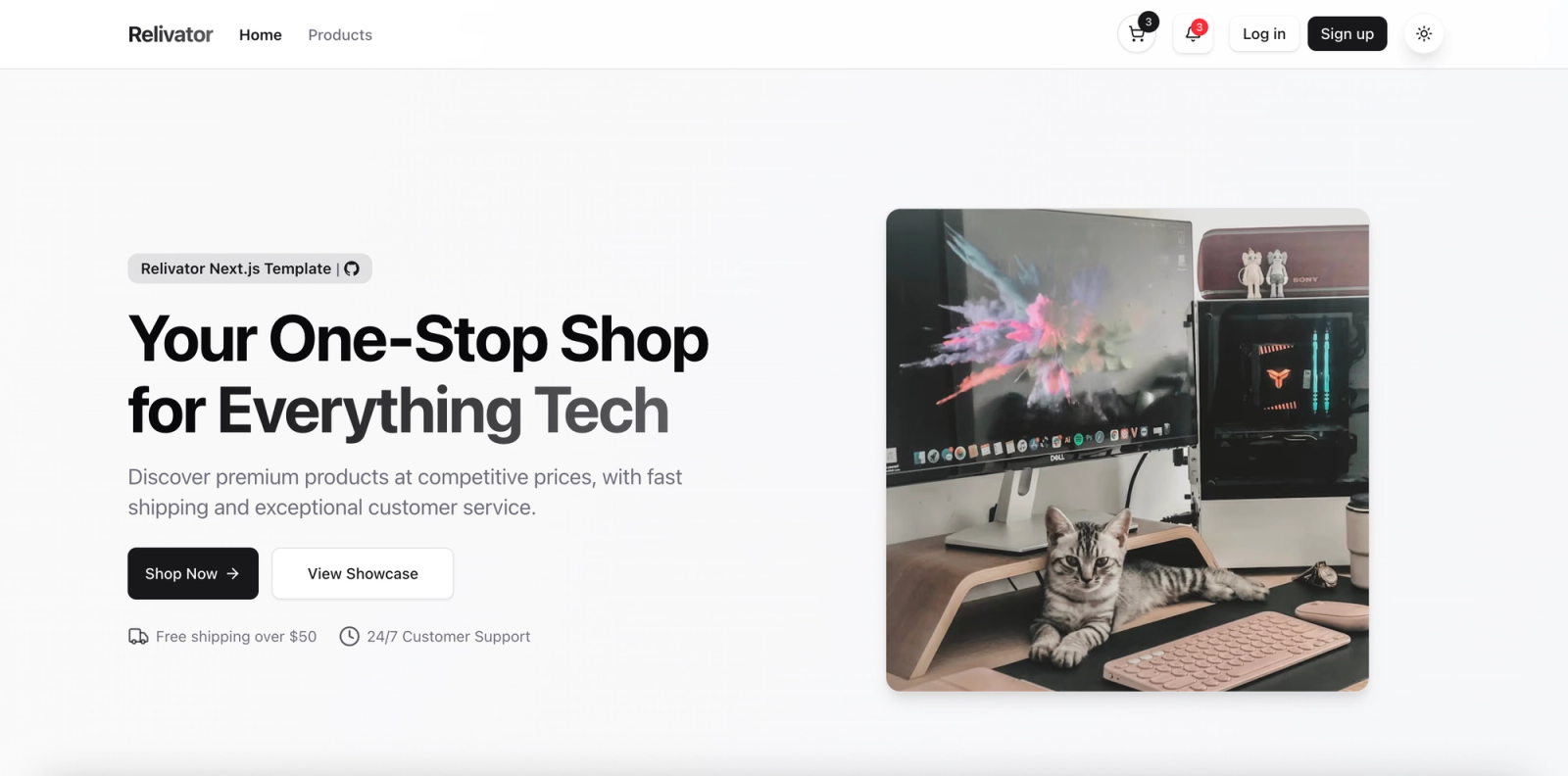 Relivator Ecommerce Template