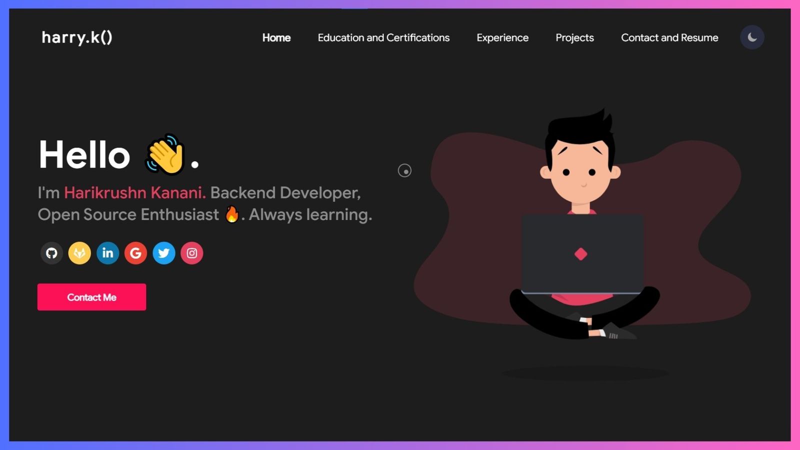 Free Personal Website Templates