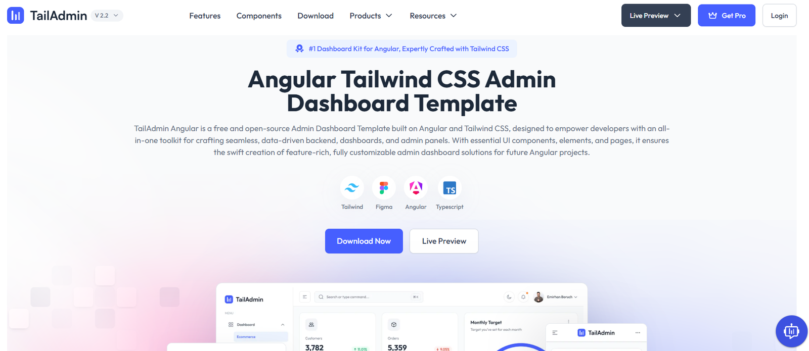 TailAdmin Angular Template