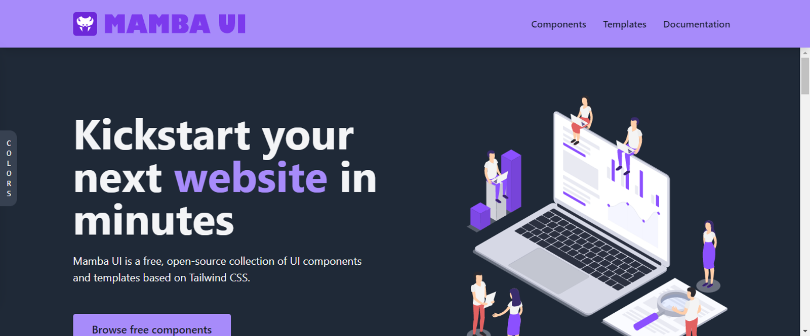 Mamba UI - Tailwind UI Components