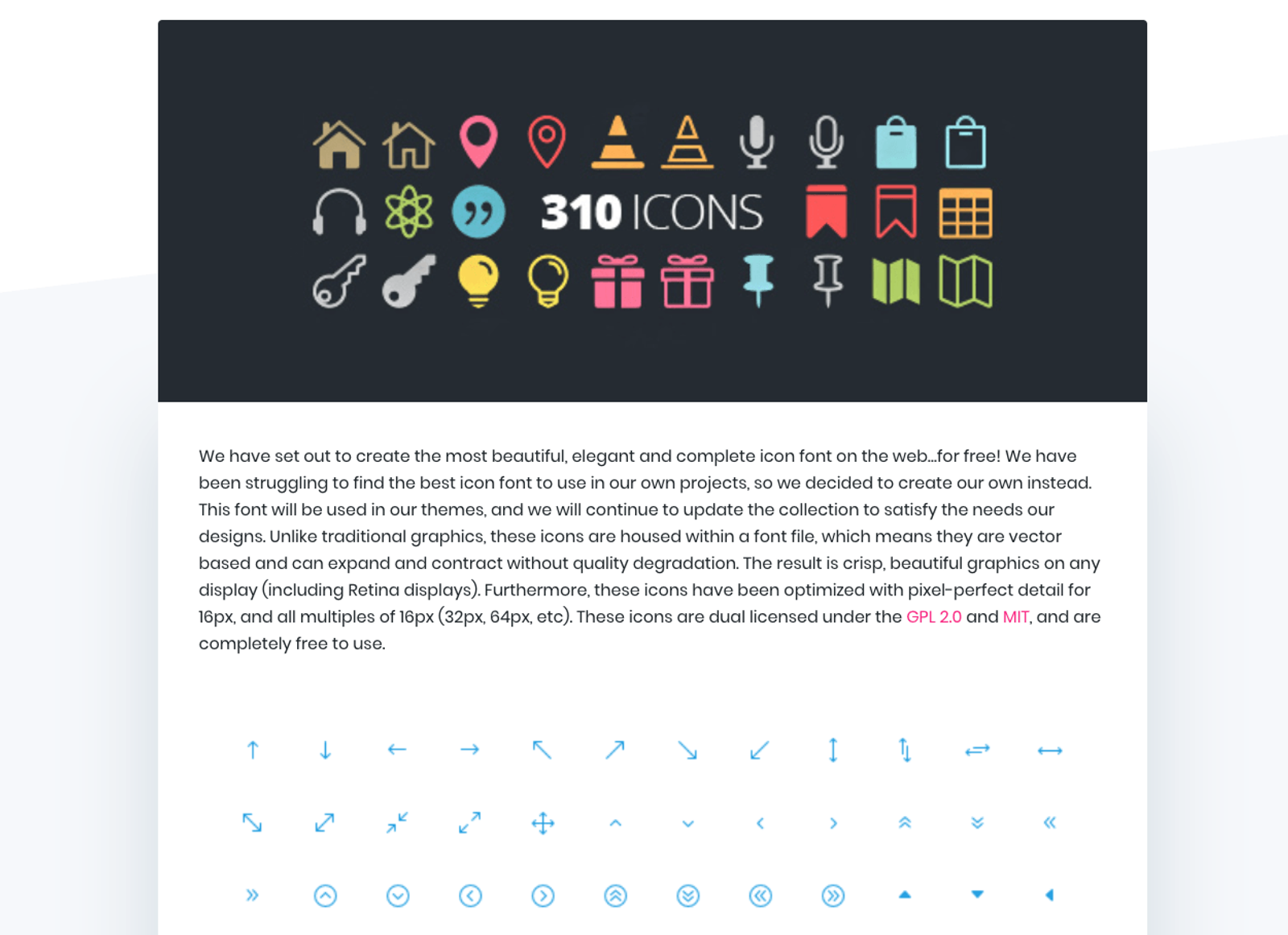 elegantthemes - Free Line Icon Packs