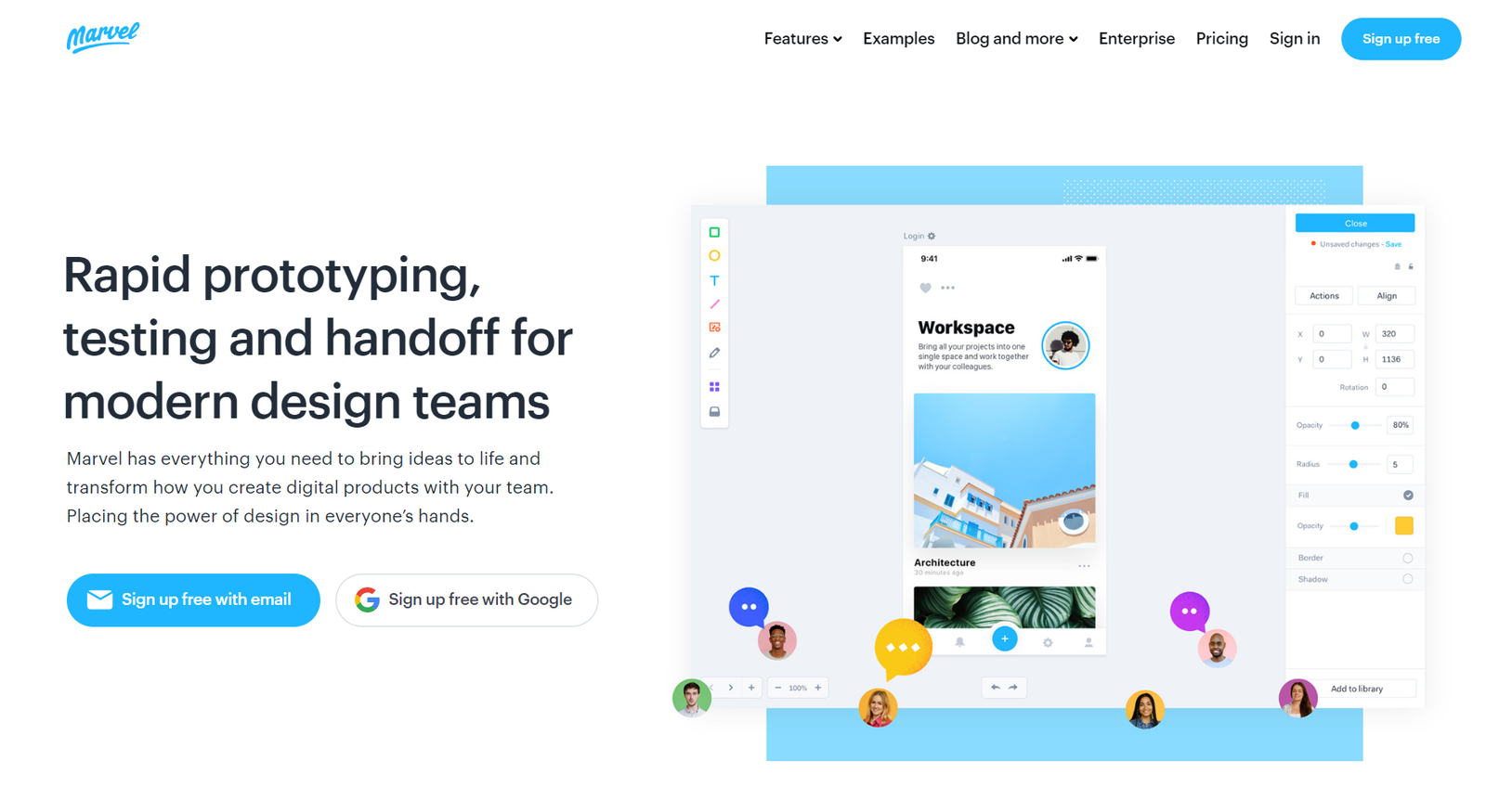 Marvel - Rapid prototyping Tool