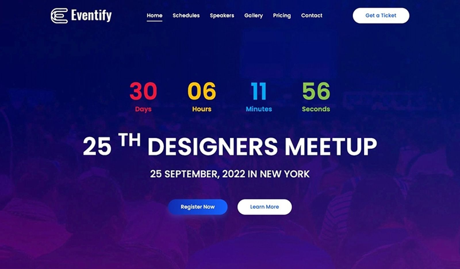 Eventify - Conference Landing Page