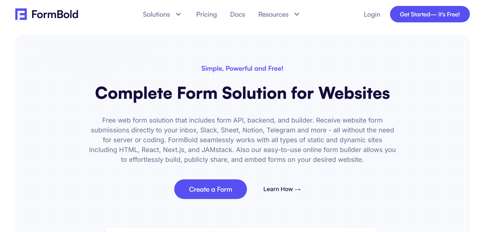 Formbold Jotform alternatives
