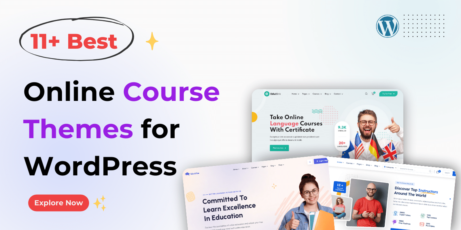 Online Course WordPress Themes