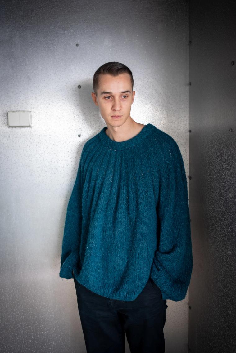 Mann i sunday sweater