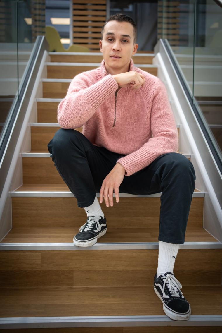 gard med zipper sweater