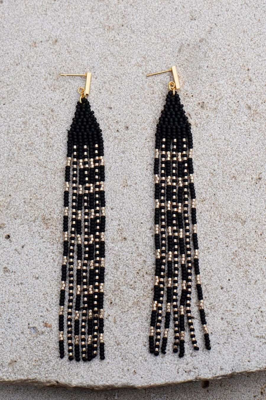 Noé: Boucles d'oreilles en perles de verre faites main