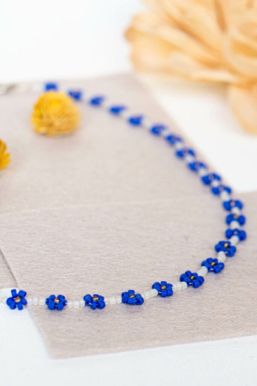 Lola -ketting: Orecchini in perline di vetro fatti a mano