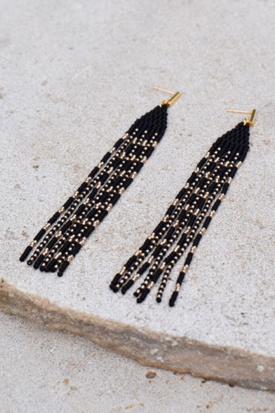 Noé: Boucles d'oreilles en perles de verre faites main