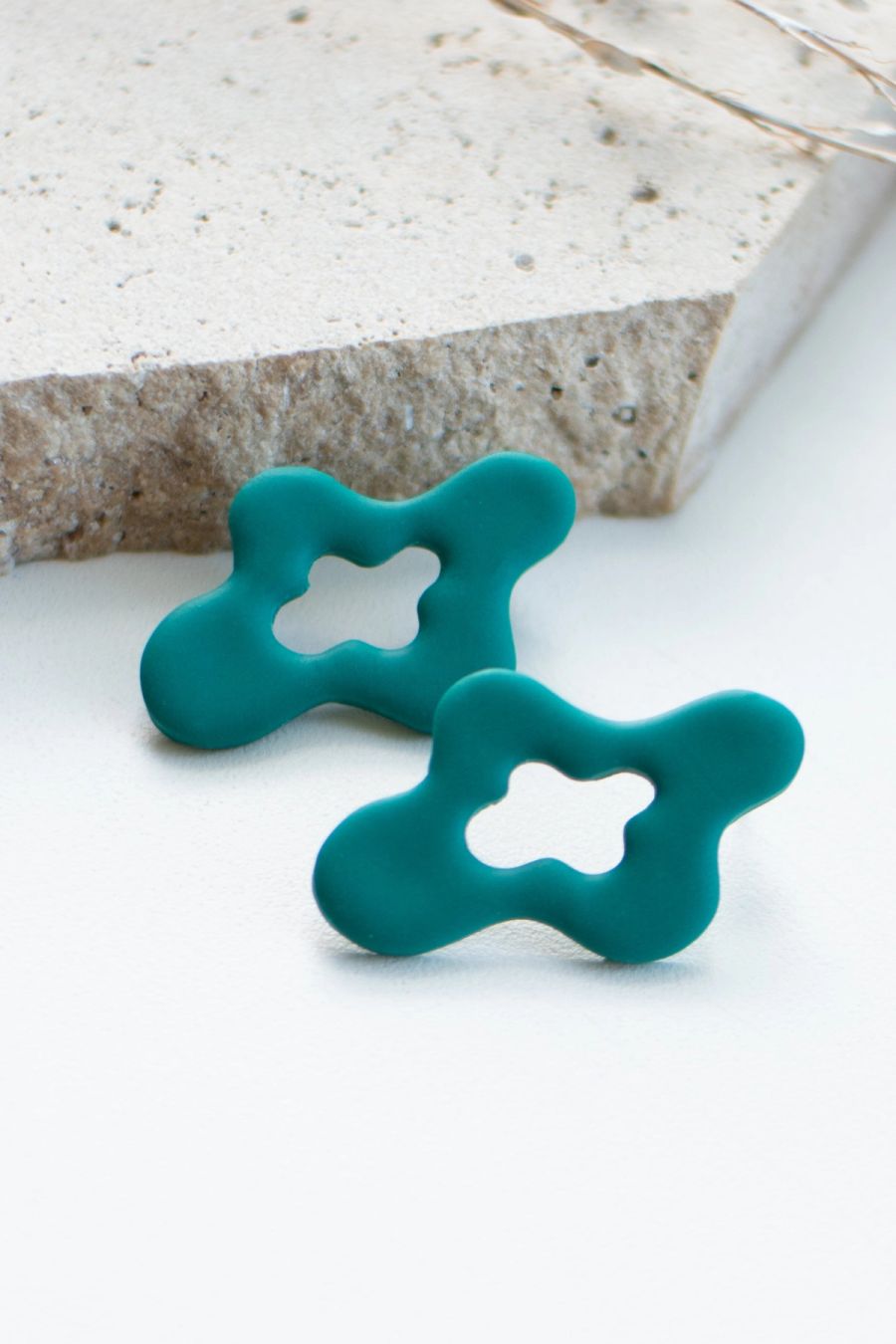 Bea: Handmade polymer clay earrings