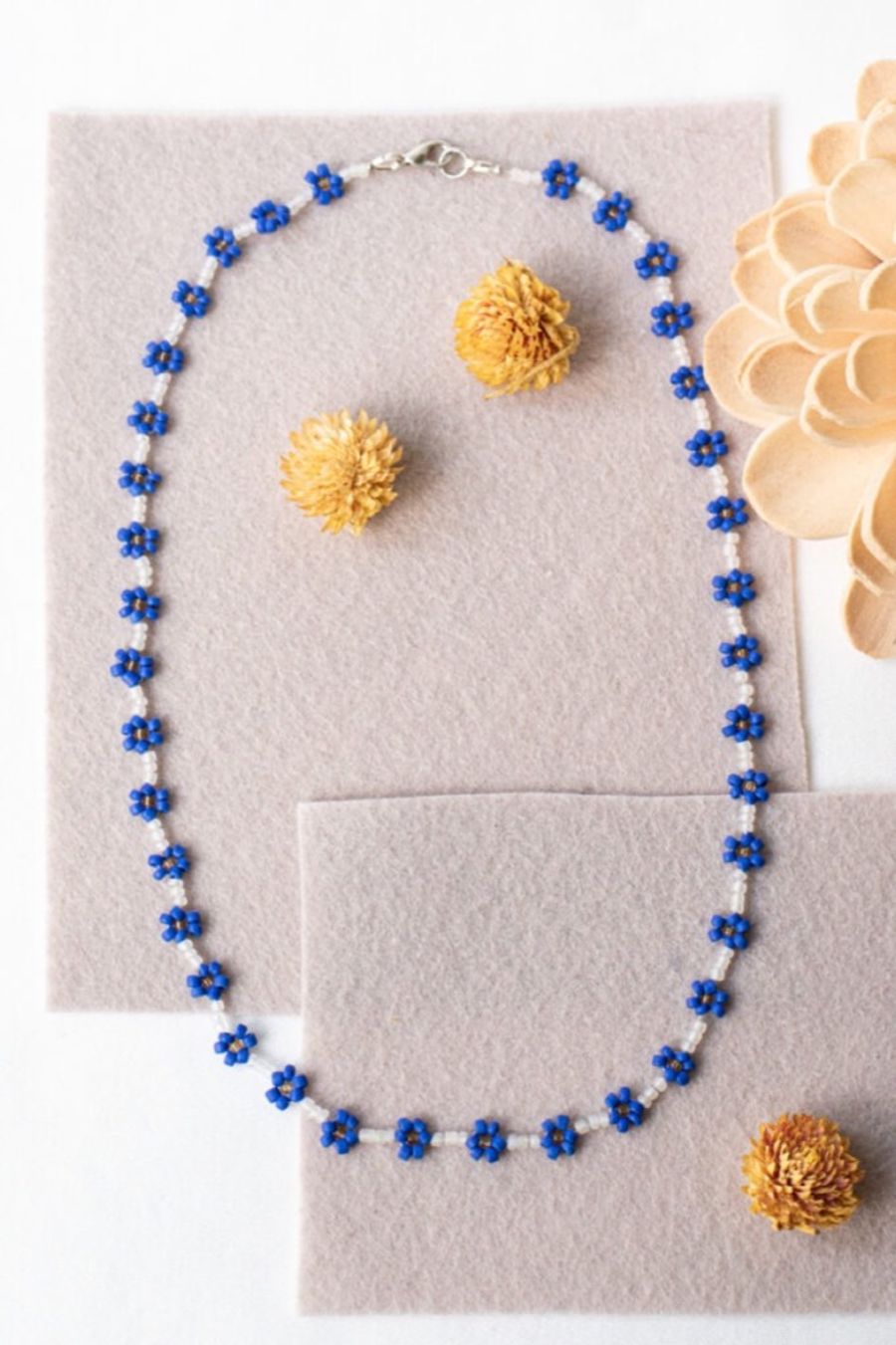 Lola -ketting: Orecchini in perline di vetro fatti a mano