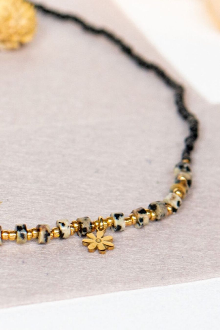 Nora - Ketting: Handmade glass bead necklace