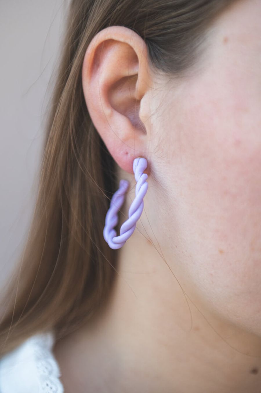 Lila Elin: Handmade polymer clay earrings