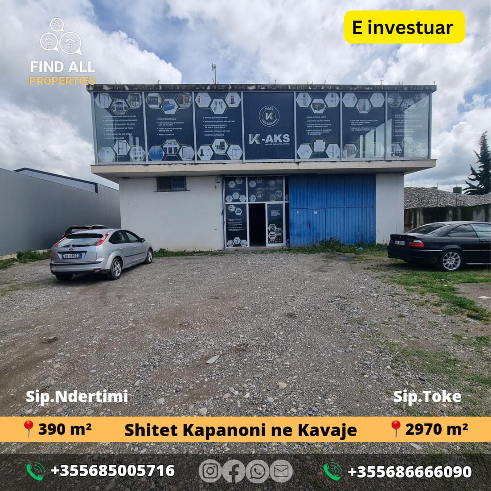 Gewerbefläche zum Kauf in Kavajë, Durrës, 390 m² — Foto 1 von 10