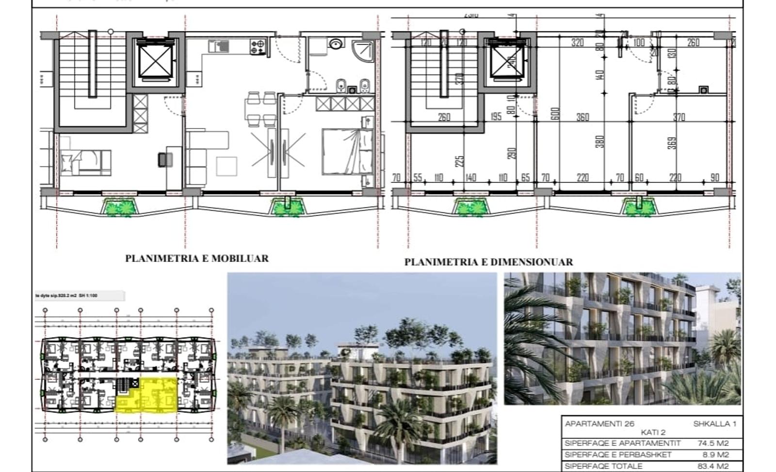 Wohnung 1+1 zum Kauf in Spille, Durrës, 65.3 m², Neubau — Foto 9 von 10