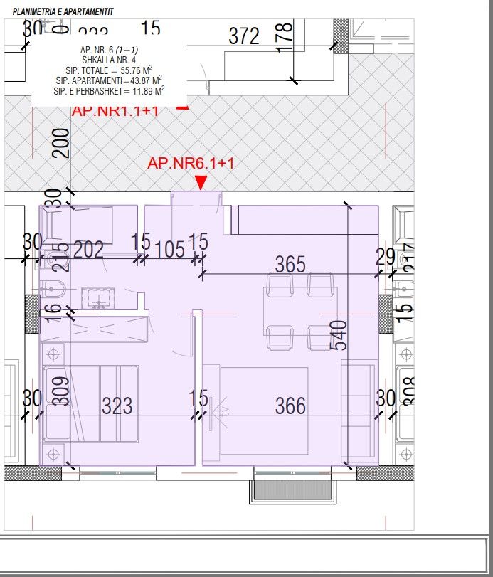 Shitet Apartament 1+1 | Ndërtim i Ri, Pranë Detit