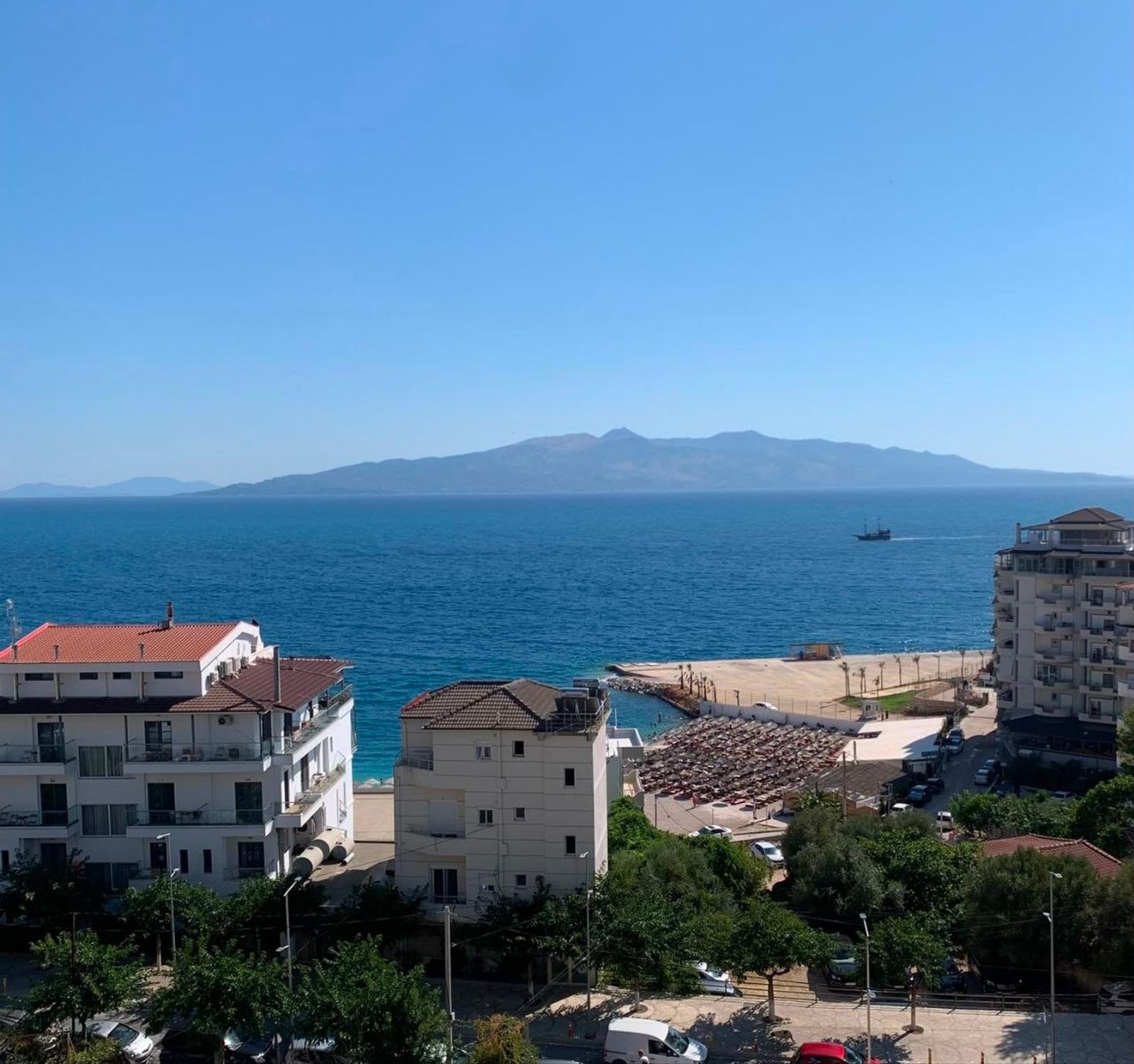Apartament 2+1, në shitje, Saranda, 110 m², pamje nga deti — foto 7 nga 8