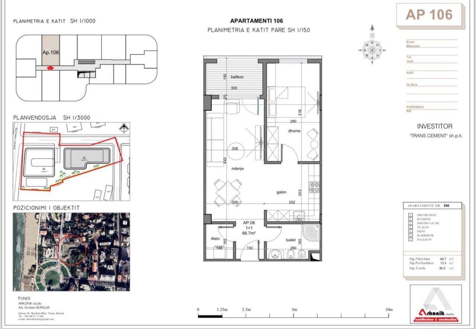 Wohnung 1+1 zum Kauf in Golem, Durrës, 80 m², Neubau — Foto 2 von 12