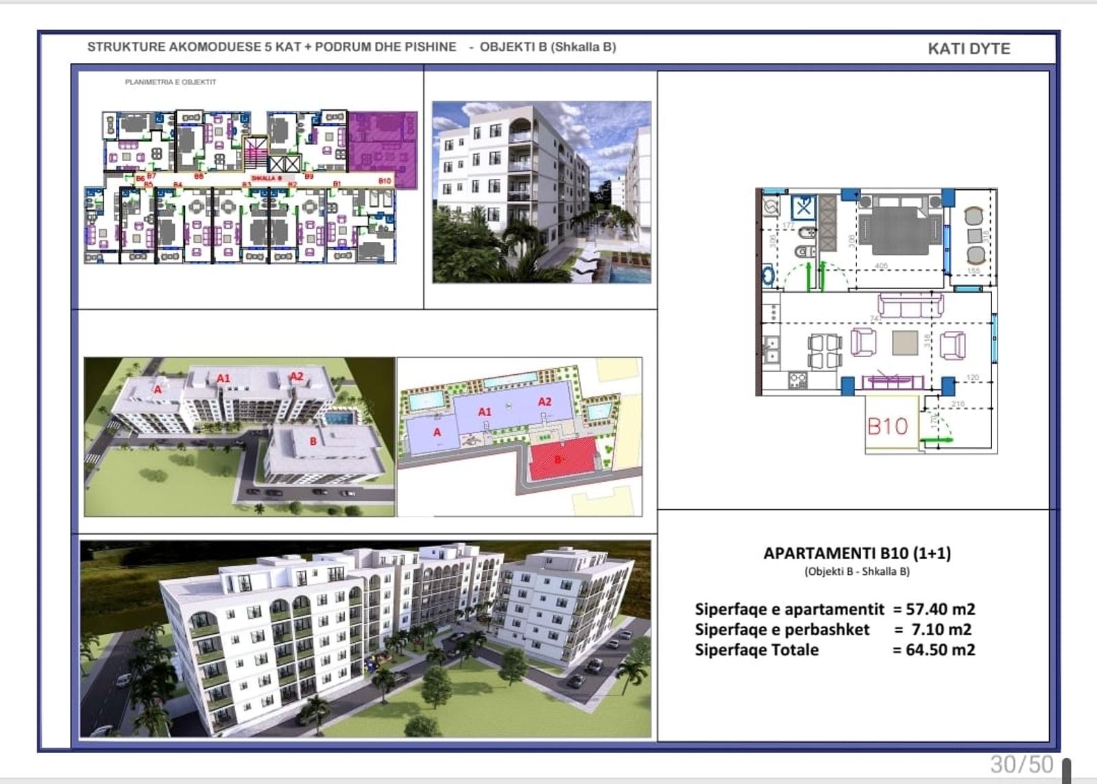 Wohnung 1+1 zum Kauf in Golem, Durrës, 35.7 m², nah am Meer — Foto 12 von 15