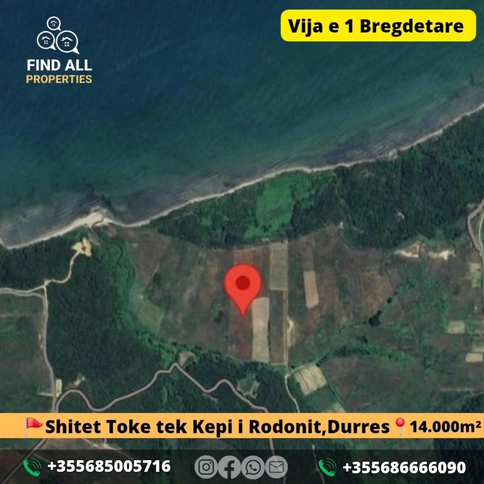 Terreno, in vendita, Baia di Lalzi, Durazzo, 14000 m², vicino al mare — foto 1 di 5