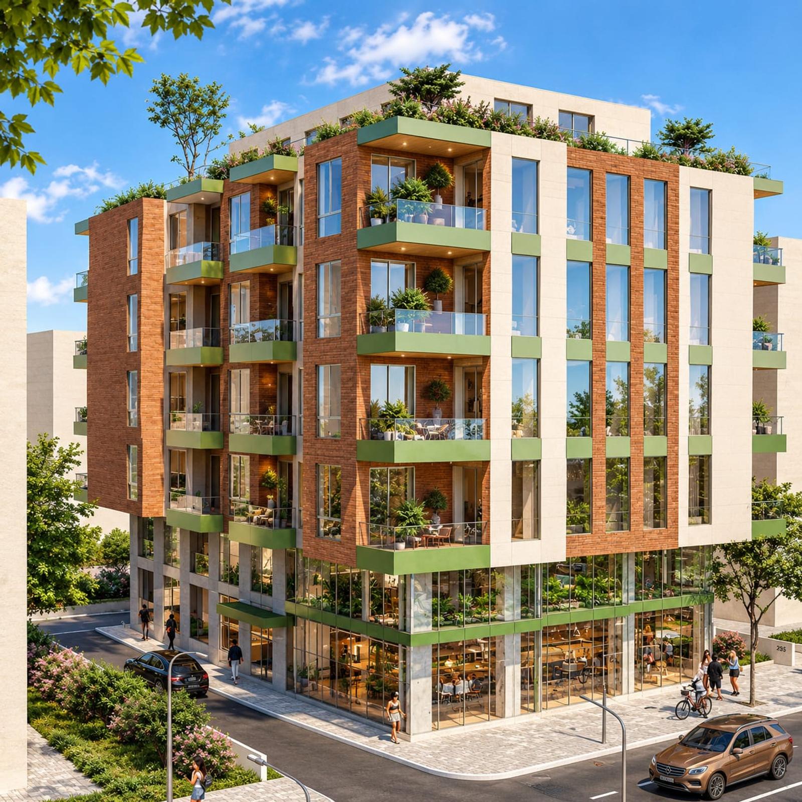 Нові квартири в Gioia Residence, Golem, 44.5–78 м², Голем, Дуррес
