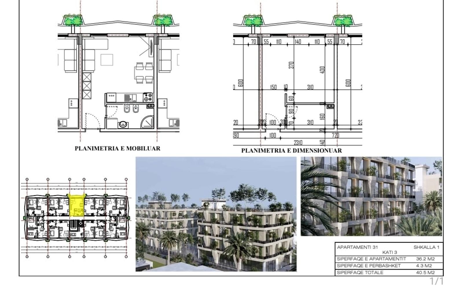 Wohnung 1+1 zum Kauf in Spille, Durrës, 65.3 m², Neubau — Foto 10 von 10