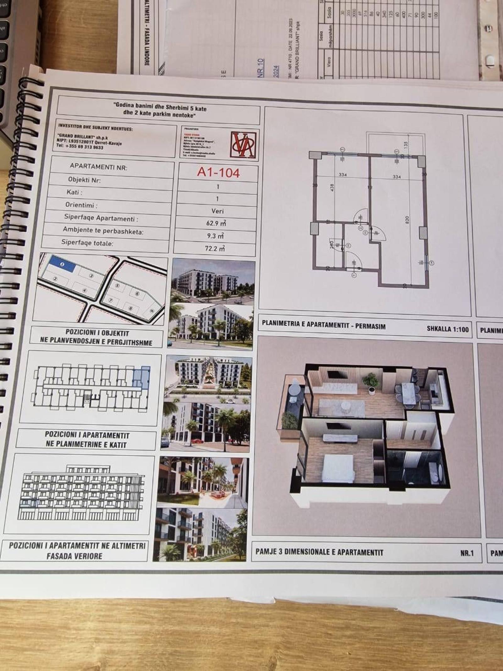 Appartamento 1+1, in vendita, Qerret, Durazzo, 72 m² — foto 10 di 20