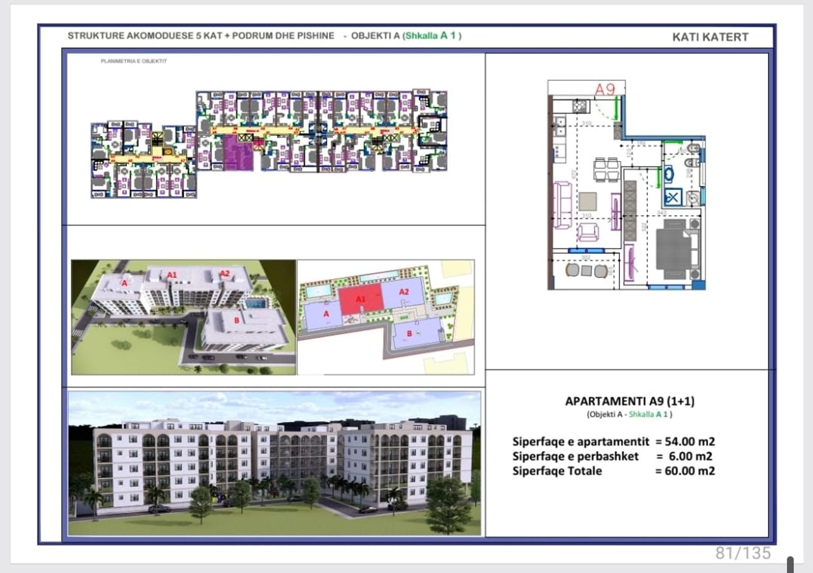 Wohnung 1+1 zum Kauf in Golem, Durrës, 60 m², Neubau — Foto 2 von 2