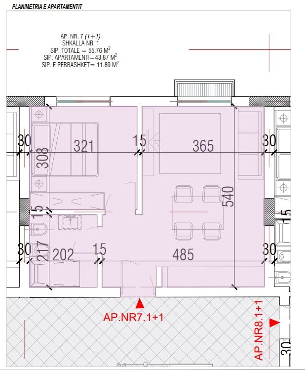 Shitet Apartament 1+1 | Ndërtim i Ri, Pranë Detit