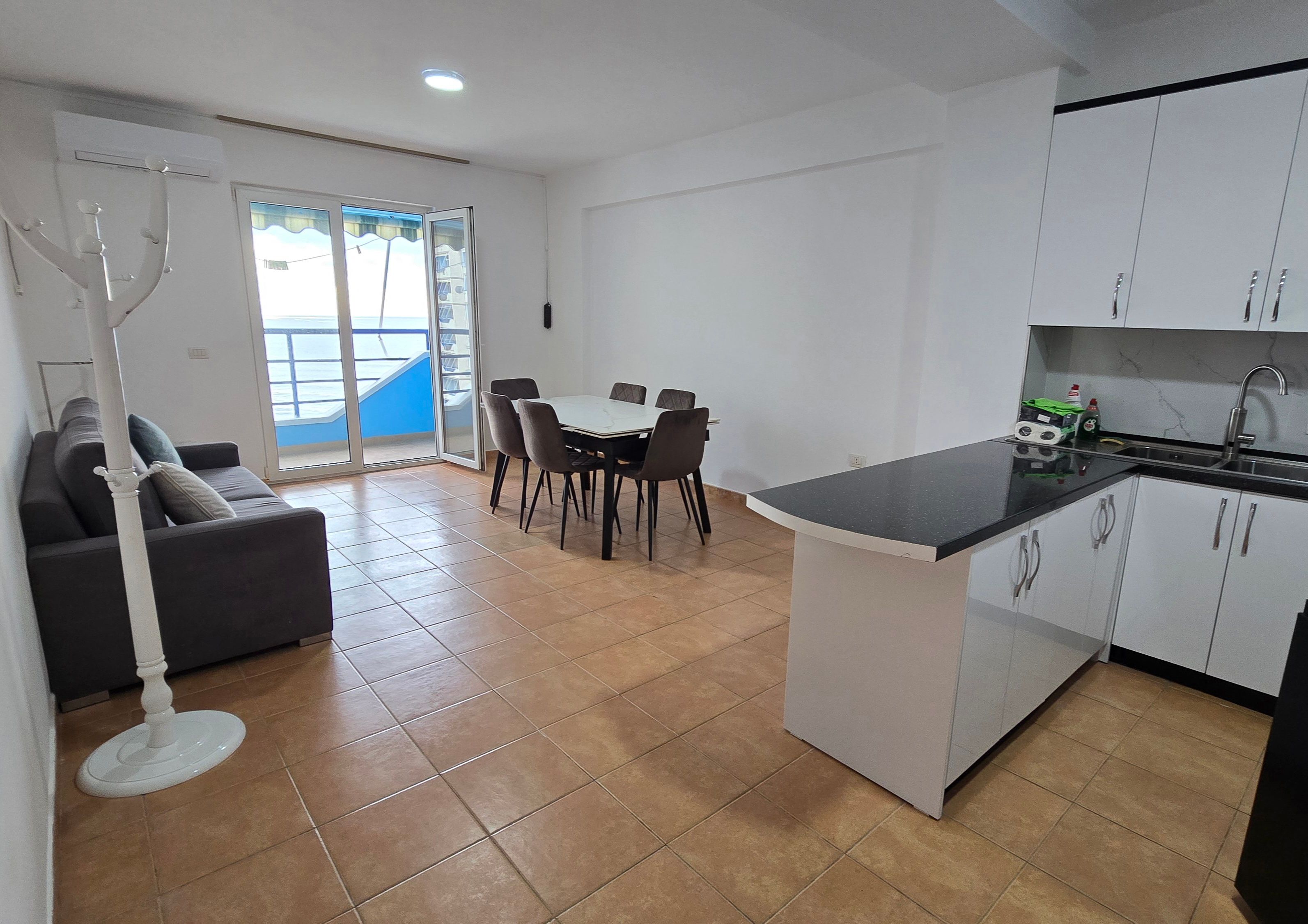 Apartament 2+1 me pamje deti — Shëngjin