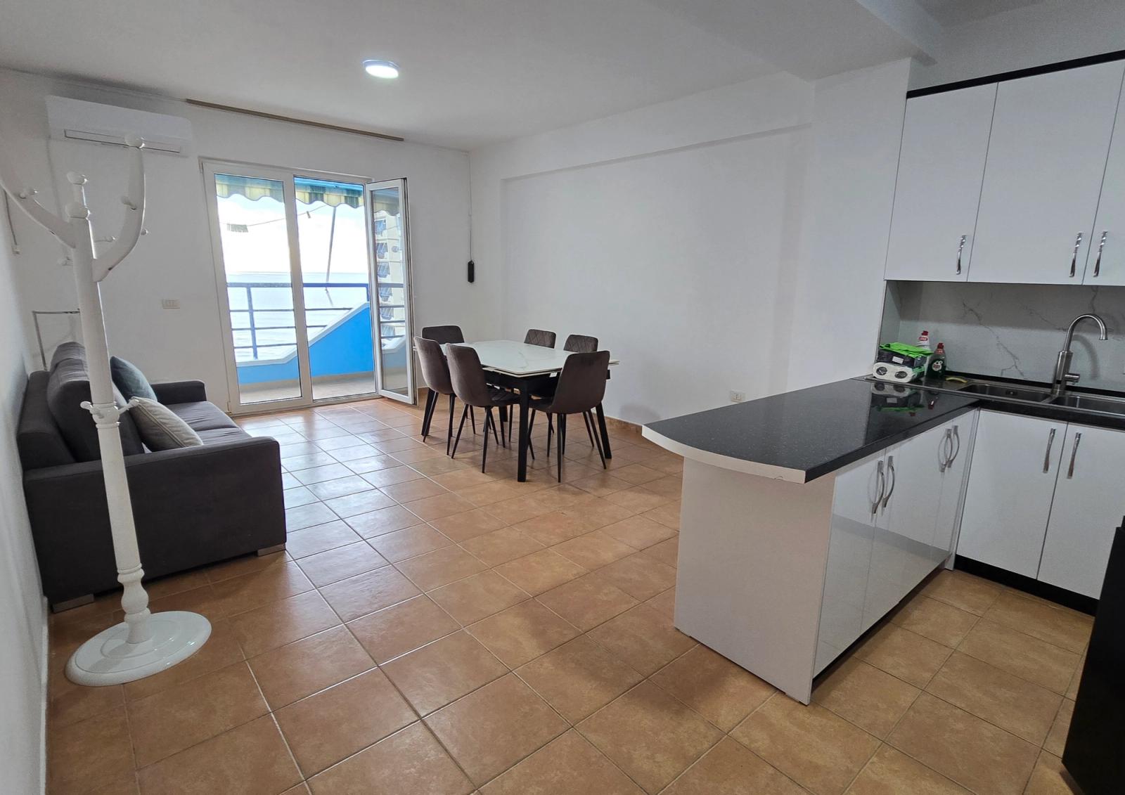 Wohnung 2+1 zum Kauf in Stadtzentrum, Shëngjin, 90 m², Meerblick — Foto 8 von 10