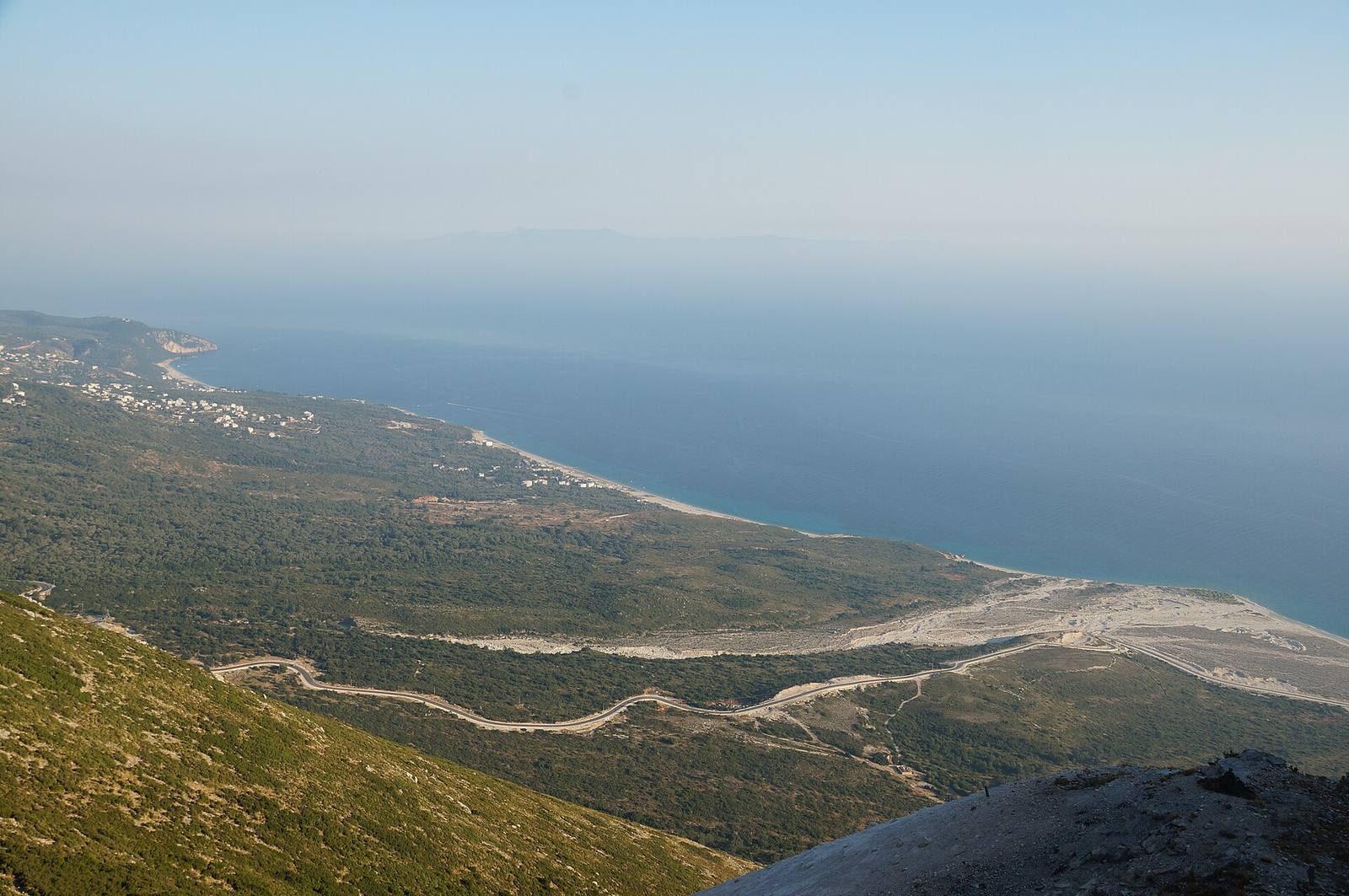 Drymades and Palasë beaches, Himarë, Albania