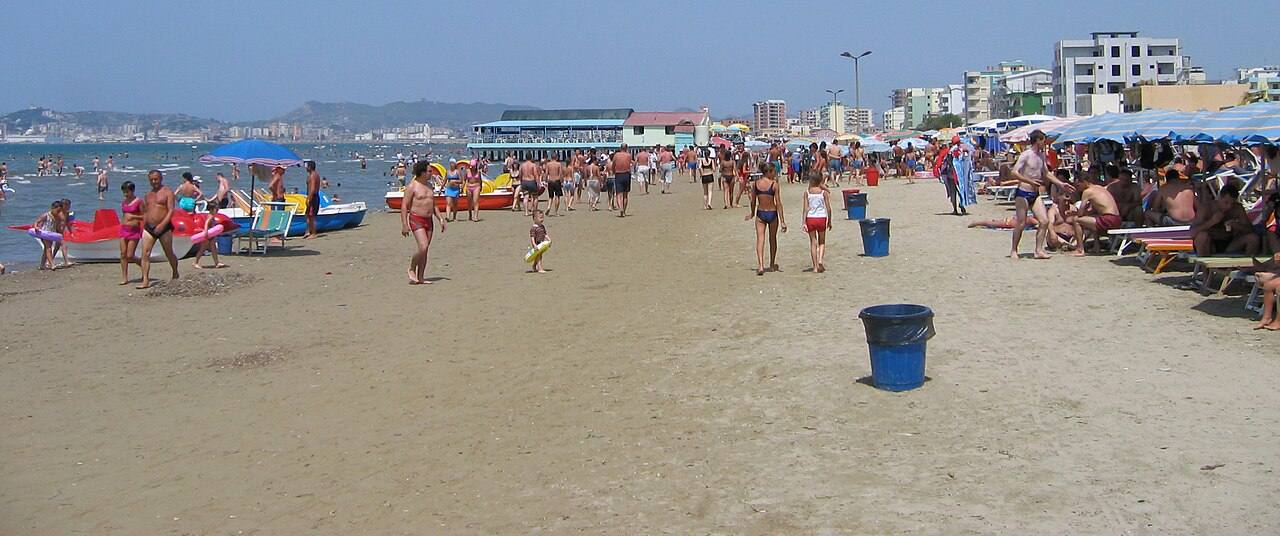 Beach at Durrës