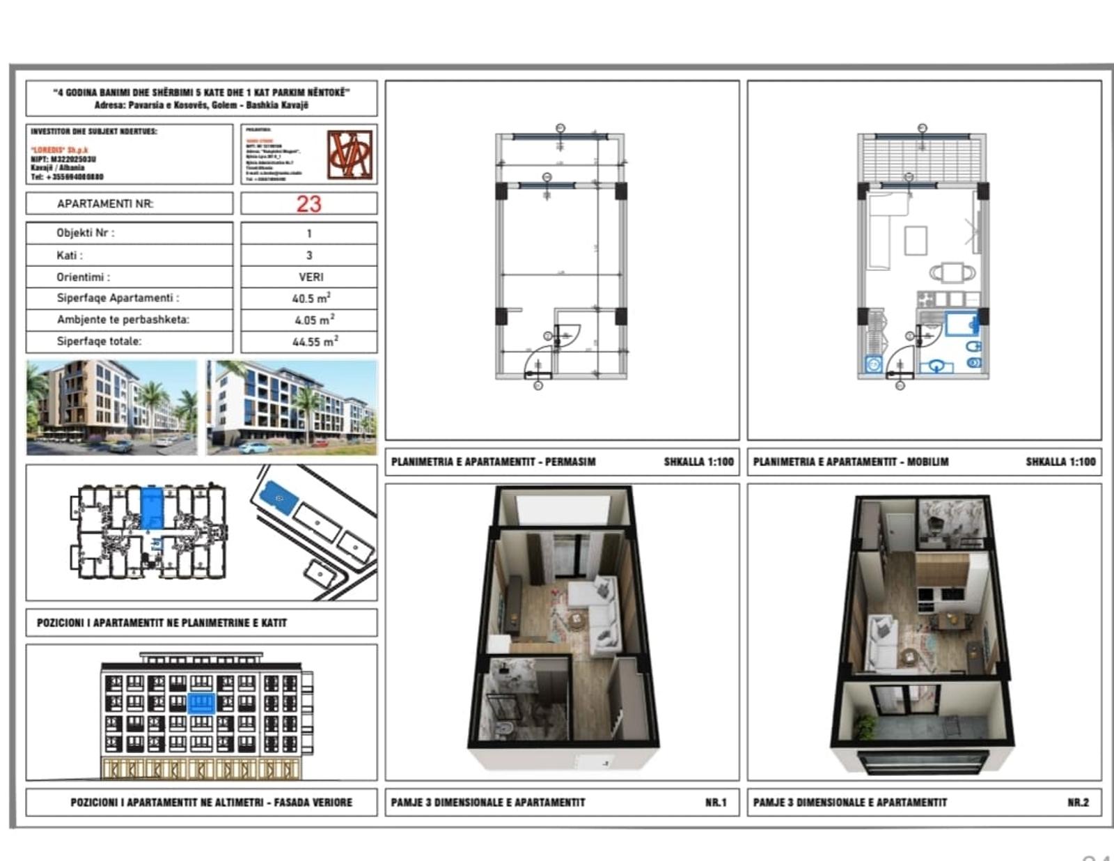 Studio, sprzedaż, Qerret, Durrës, 44.6 m² — zdjęcie 12 z 12