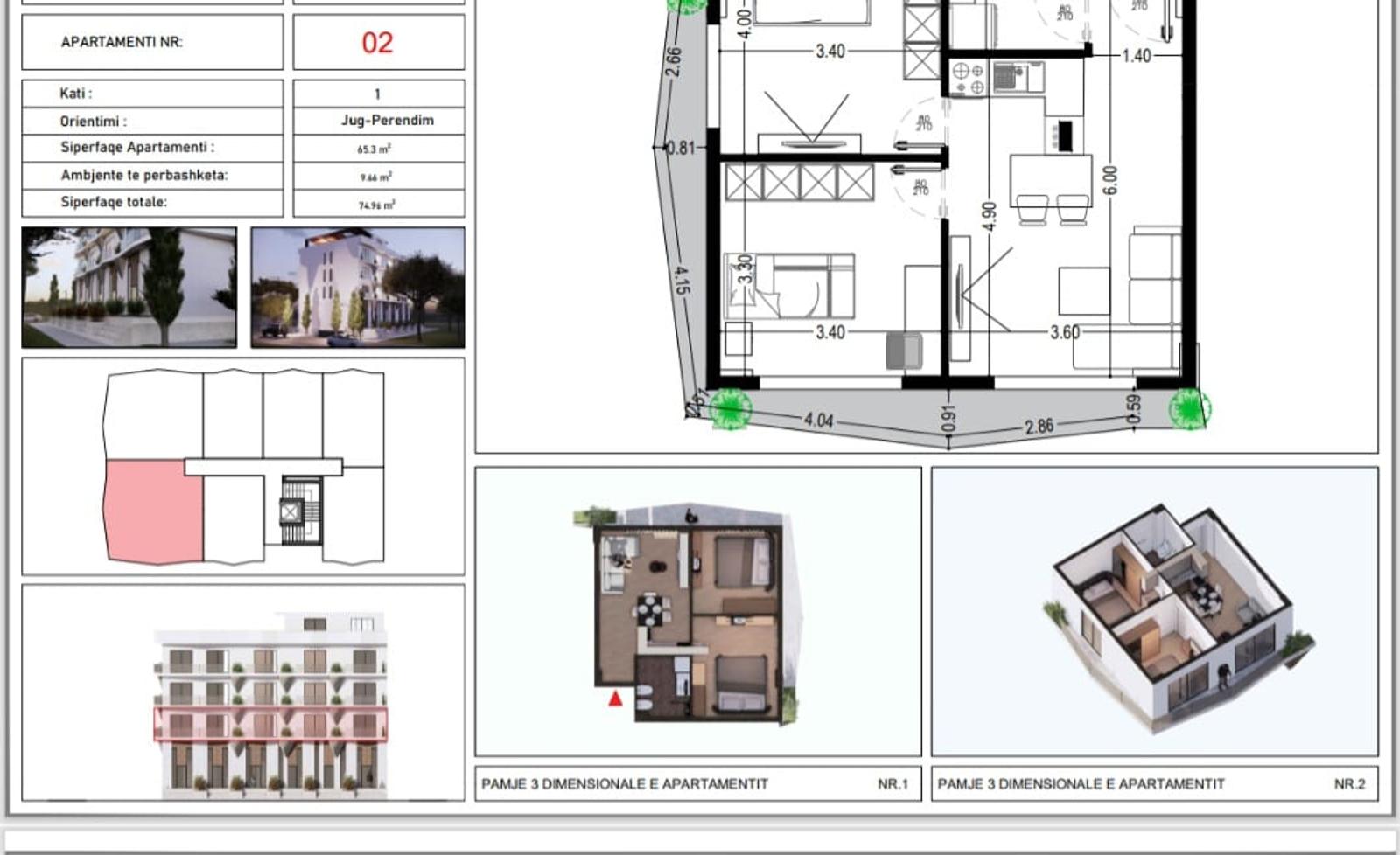 Wohnung 1+1 zum Kauf in Spille, Durrës, 38.9 m², nah am Meer — Foto 5 von 8
