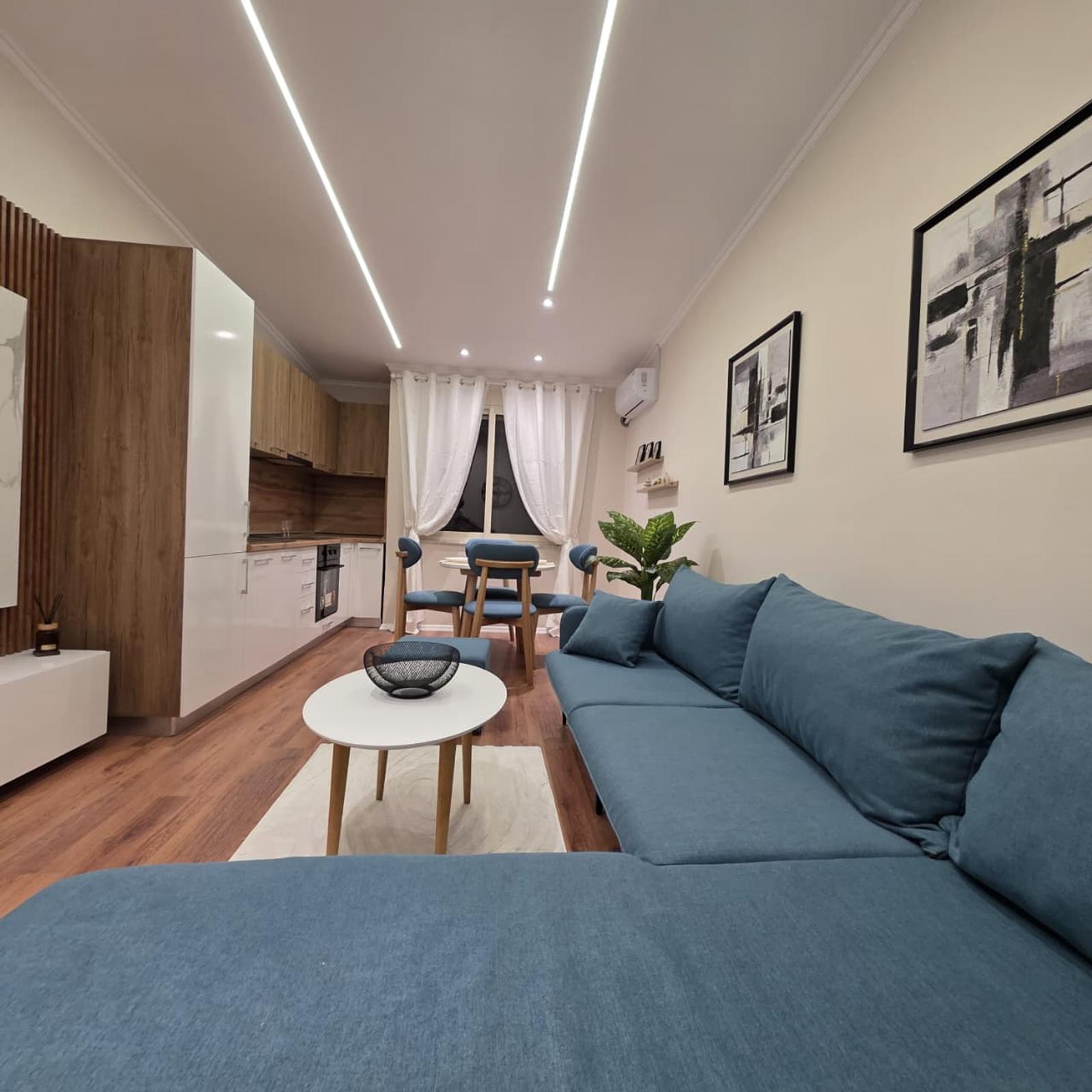 Квартира 1+1 після ремонту за 100 м від моря, Plazh, 79 м², Плаж, Дуррес