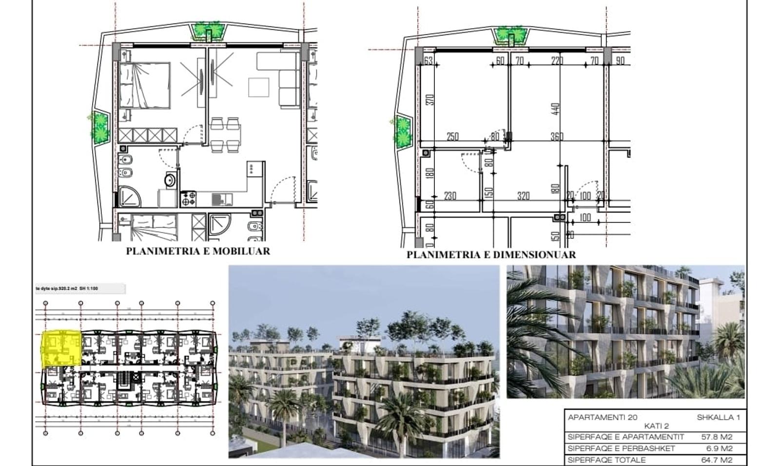 Wohnung 1+1 zum Kauf in Spille, Durrës, 65.3 m², Neubau — Foto 6 von 10